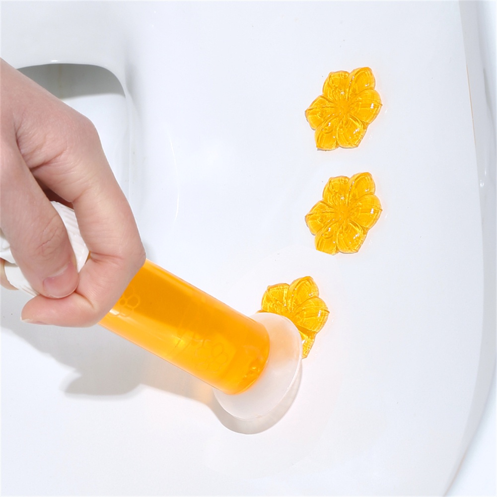 15 hoa Thuốc Đuổi Muỗi Thơm Gel Nhà Vệ Sinh sạch Gel với bọt phong phú khử trùng làm sạch Gel