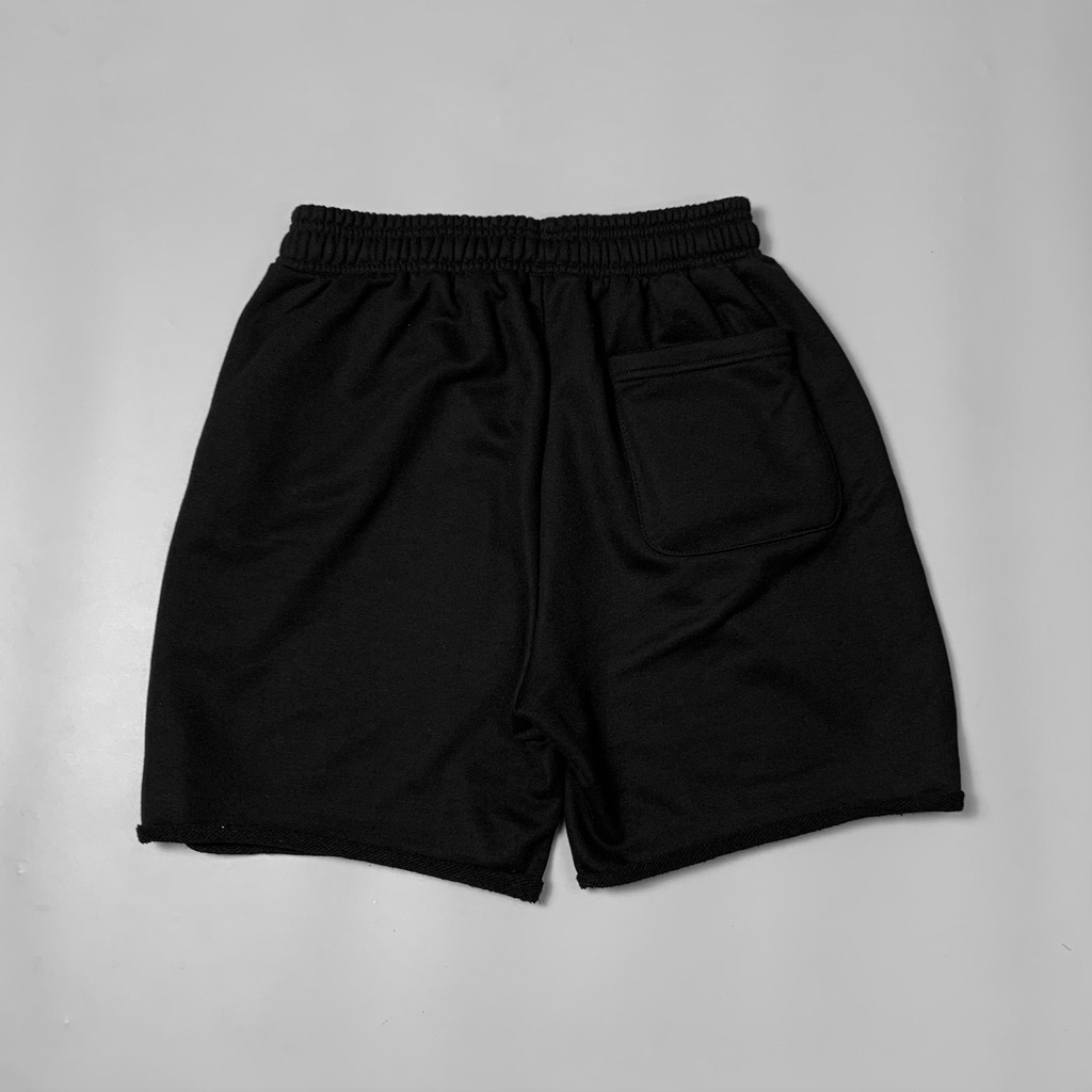 Quần short DWA Unisex trơn không gấu, quần short nỉ nam nữ thời trang unisex