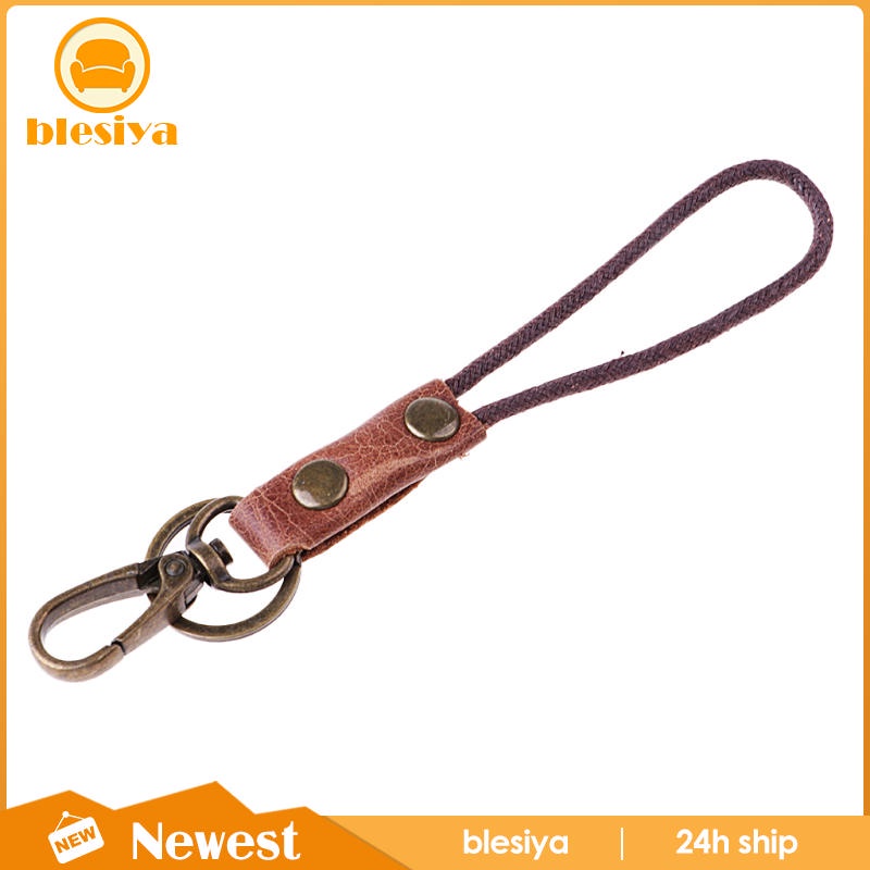 Dây Da Đeo Điện Thoại / Chìa Khóa / Thẻ ID Phong Cách Vintage 23cm