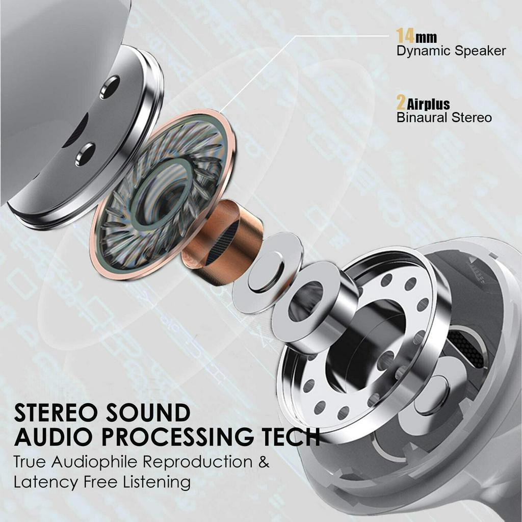 Tai Nghe Bluetooth Không Dây Pro 6 - Tai Nghe Nhét Tai Pro 6 TWS bản quốc tế 2022 chính hãng Vupa Tech