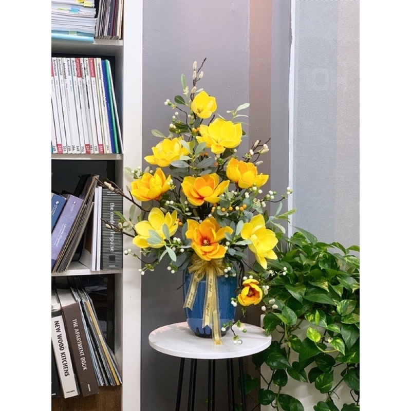 Cành Mộc Lan cổ cao cấp dài 1,3m