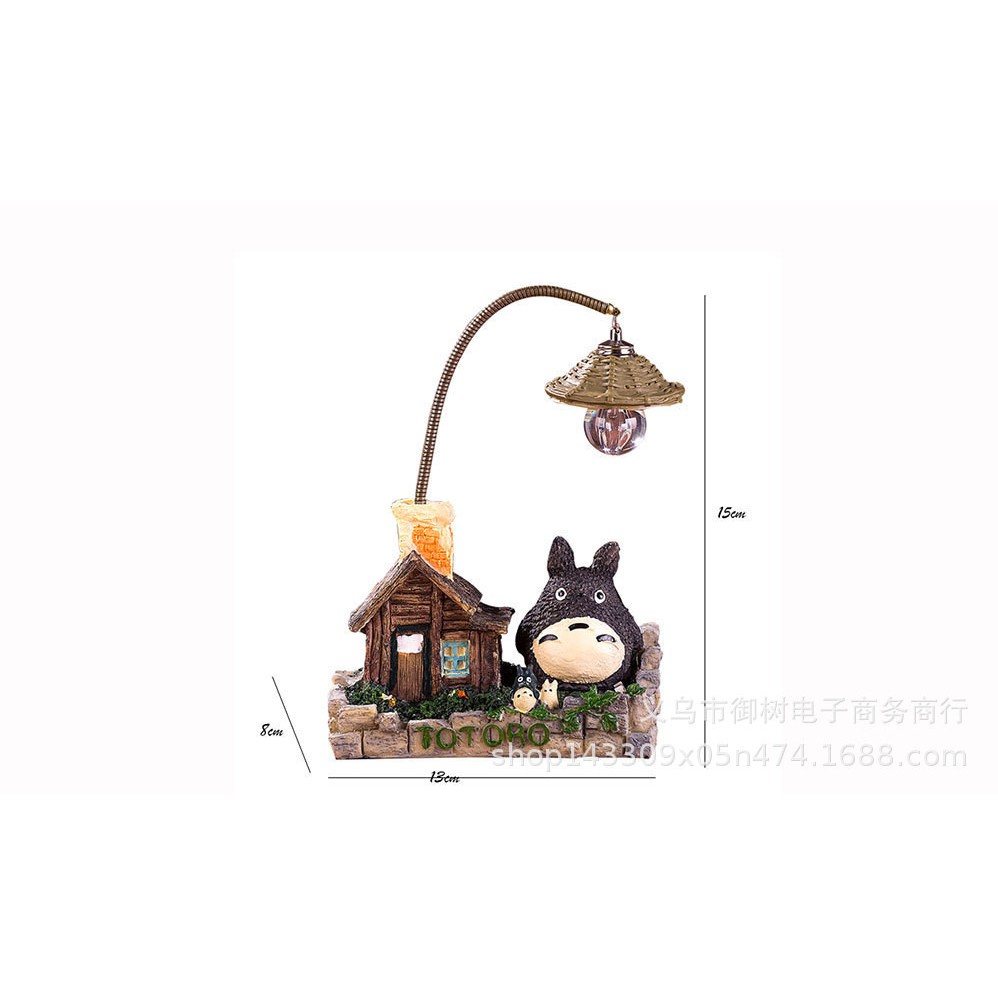 Mô hình TOTORO đèn LED trang trí phòng khách, phòng ngủ (đèn ngủ)