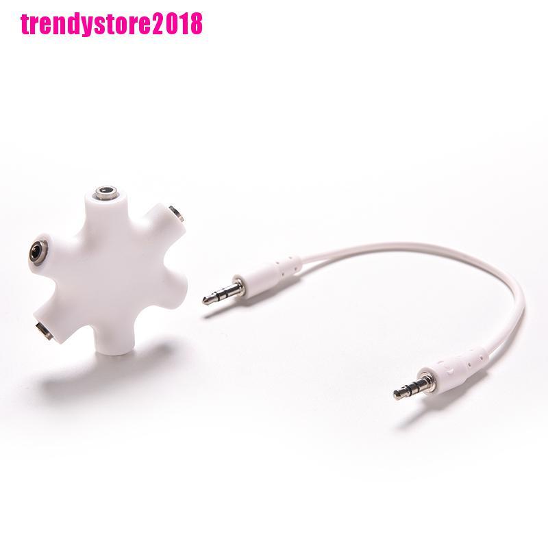 Cáp Chia Âm Thanh Tre 3.5mm Từ 1 Đầu Cắm Sang 2 3 4 5 Cổng Cắm