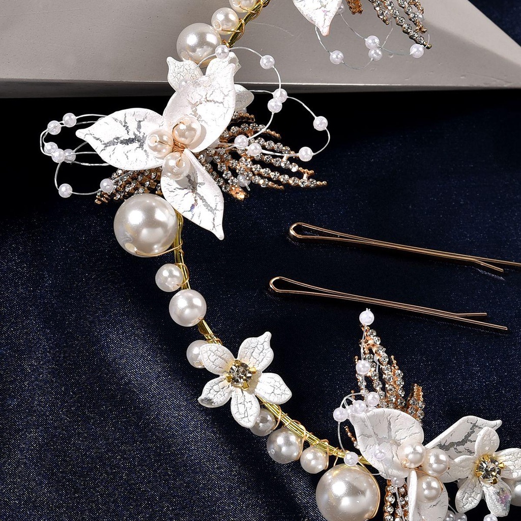 BSUNS Vương Miện Cài Tóc Handmade