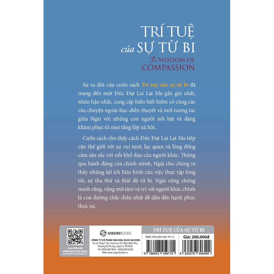 SÁCH- Trí tuệ của sự từ bi