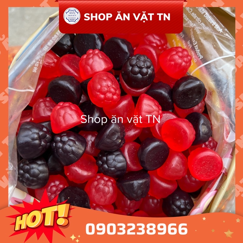 kẹo chíp dẻo hương trái cây tự nhiên (100gr)