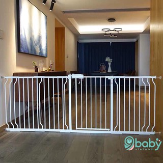 FREE SHIP !!! Thanh Nối Thêm Chắn Cửa ,Thanh Chắn Cầu Thang Loại 12cm Hoặc 36cm An Toàn Cho Bé 9BABY