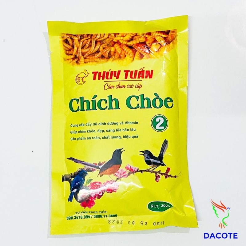 Cám thuý tuấn chích choè số 2 cao cấp 200g