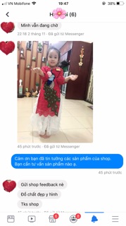 Áo dài cách tân cho bé mặc Tết