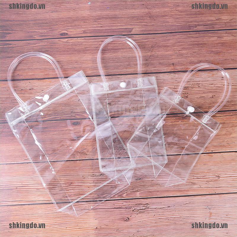 Túi xách tay trong suốt nhỏ gọn độc đáo dành cho nữ
