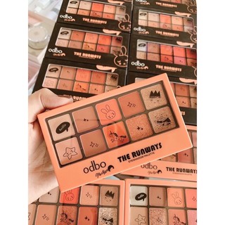 Phấn Mắt Odbo The Runways Eyeshadow Siêu Đẹp Chuẩn Thái Lan