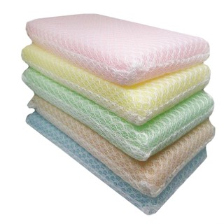 Set 7 miếng xốp rửa bát bọc lưới (mẫu mới)