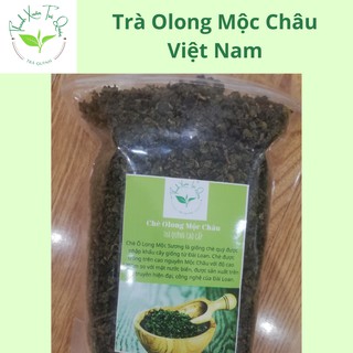 1KG Trà Ô Long Mộc Châu Sạch - Trà Đặc Sản Mộc Châu - Nước  Xanh Hương Ngát (Hút chân không 100%)
