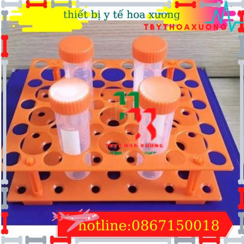 Giá Để Ống Fanconl 10ml,15ml,50ml - Giá Đựng Ống Ly Tâm Nhựa , Giá Đa Năng