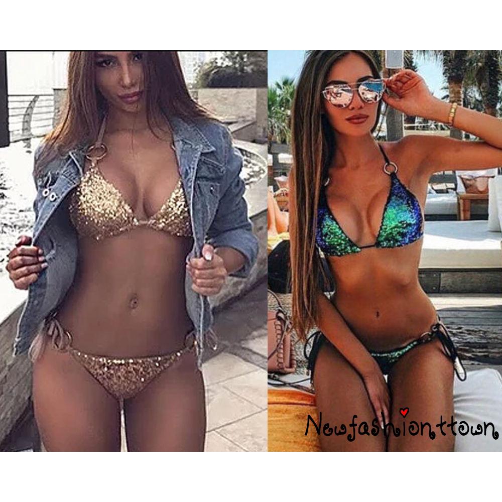 Bikini có mút lót ánh kim sa gợi cảm | BigBuy360 - bigbuy360.vn