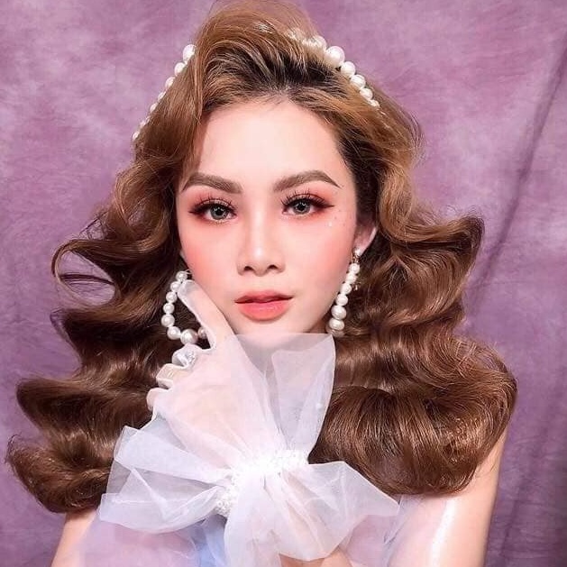 Bờm ngọc đơn kèm bông tai 80k