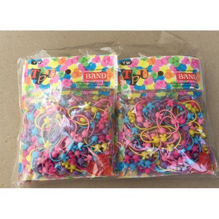 [Giá Buôn] TÚI 50 DÂY NƠ BUỘC TÓC DÀNH CHO BÉ GÁI