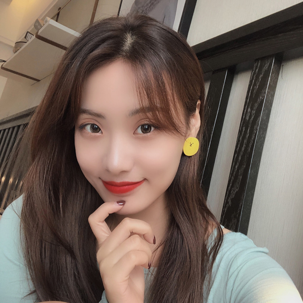 Bông Tai Mạ Bạc 925 Thiết Kế Đơn Giản Xinh Xắn Cho Nữ