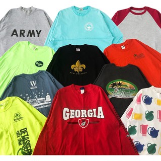 [ẢNH THẬT|20 MẪU] ÁO THUN MỸ TAY DÀI UNISEX 2HAND HÀNG HIỆU