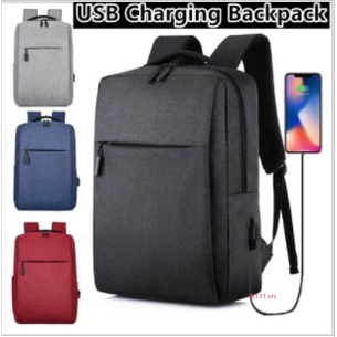 Ba Lô Laptop Chống Trộm Có Cổng Sạc Usb