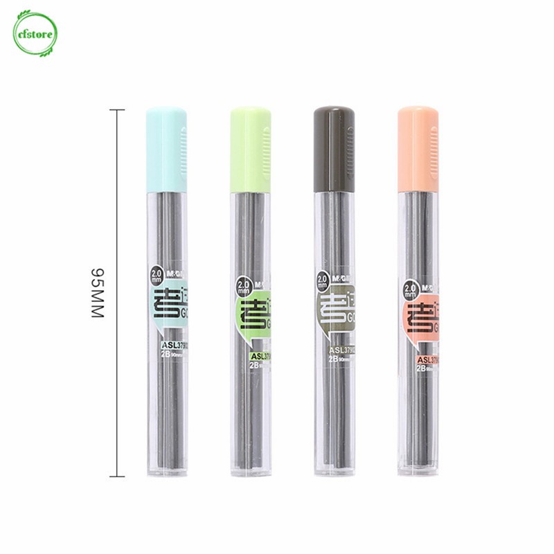 Bút chì máy dùng để vẽ hoặc viết đầu 2B 2.0mm tiện lợi