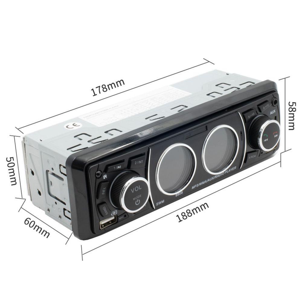 Máy Nghe Nhạc MP3 / FM / USB / AUX Rảnh Tay Cho Xe Hơi