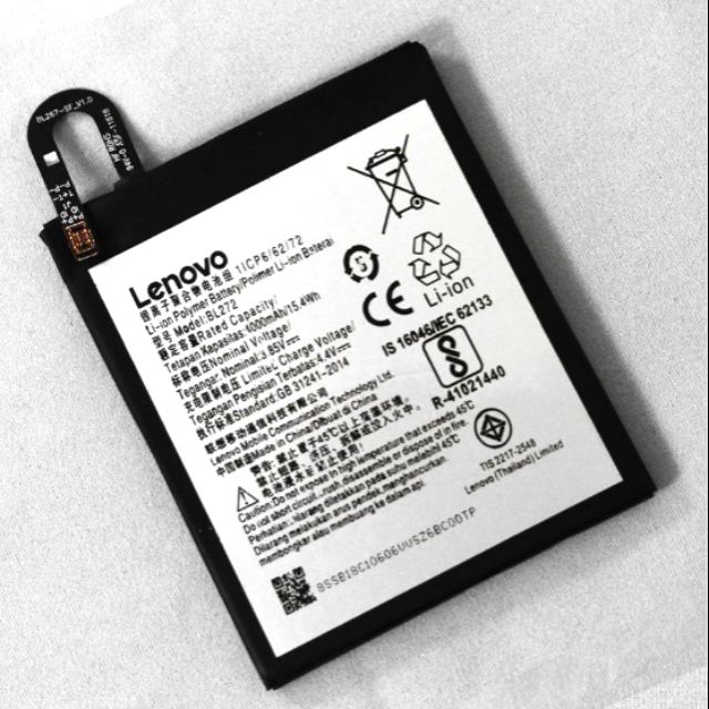 Pin Lenovo Vibe K6 Power BL272 bảo hành đổi mới