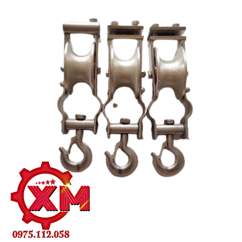 Puly nhôm kéo dây điện DK 120 x60