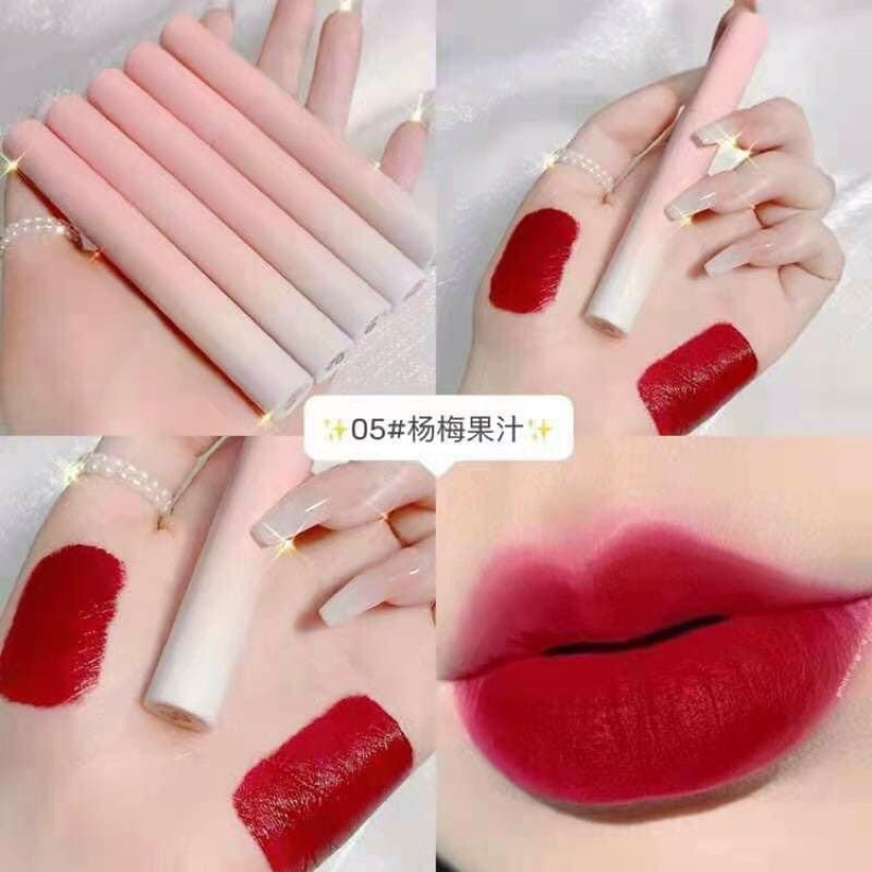 Sét 5 son kem hình heo leaduu pig màu hồng xinh xắn | BigBuy360 - bigbuy360.vn