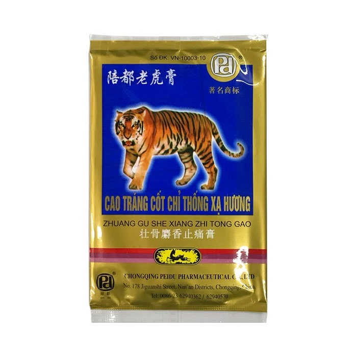 Cao dán Con Cọp (4 miếng) - Amipharma