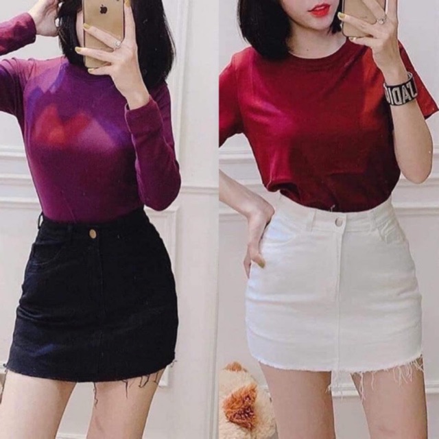 BÁN SỈ CHÂN VÁY JEAN CÓ QUẦN TRONG