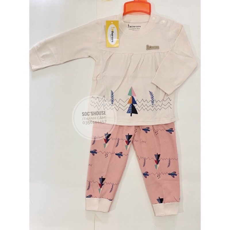 Bộ Nỉ Dài Tay Father Care Cho Bé 6m-24m