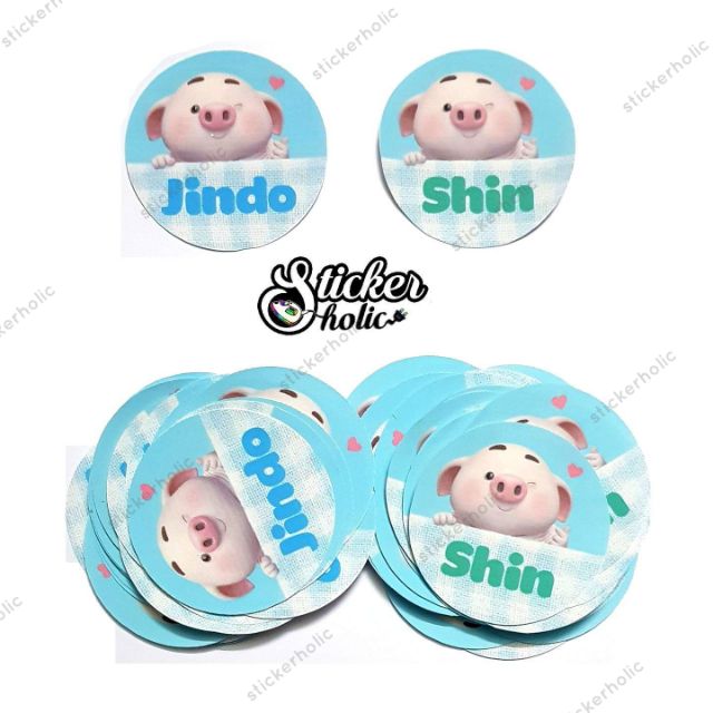 Hình ủi cho bé đi học - in theo yêu cầu - Sticker ủi - decal ủi tên bé