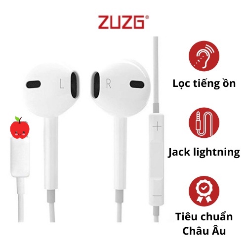 Tai nghe ĐT táo nhét tai chống ồn ZUZG V4