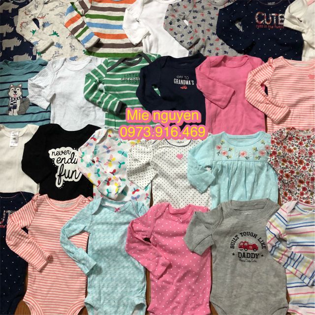 Set 4 bodysuit dài tay xuất dư Cambodia | BigBuy360 - bigbuy360.vn