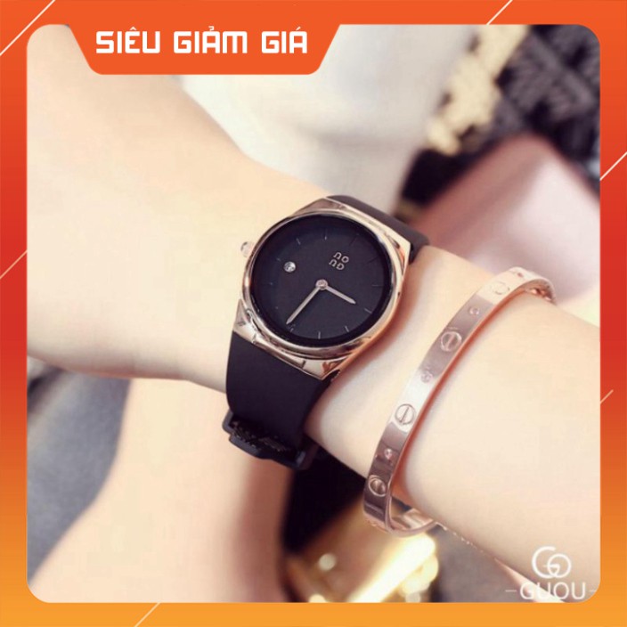 { SIÊU PHAM HOT} Đồng hồ nữ Guou 8160, tặng box, thẻ bảo hành 12 tháng, dây silicon | BigBuy360 - bigbuy360.vn