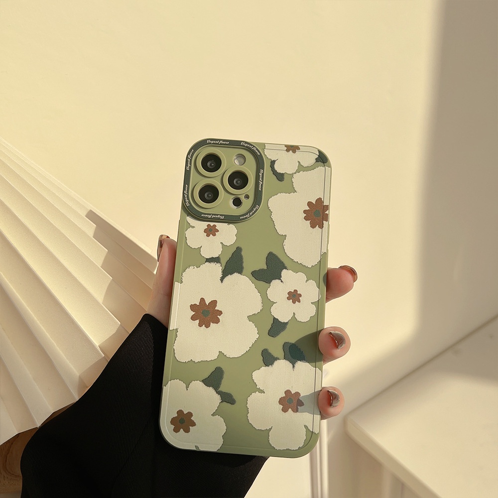 Ốp điện thoại tpu mềm hình hoa nhỏ thích hợp cho iphone 7 8 plus 11 pro max 12 mini 13 XR XS