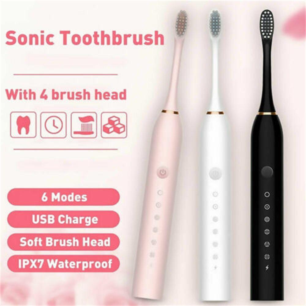 Bàn Chải Đánh Răng Điện Tử Dễ Vệ Sinh Cho Người Lớn Và Trẻ Em