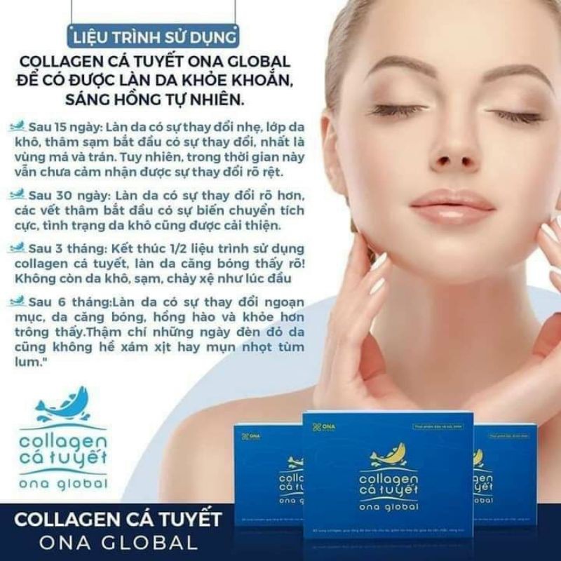 Collagen cá tuyết nhập khẩu Nauy -  hộp 30 gói | BigBuy360 - bigbuy360.vn