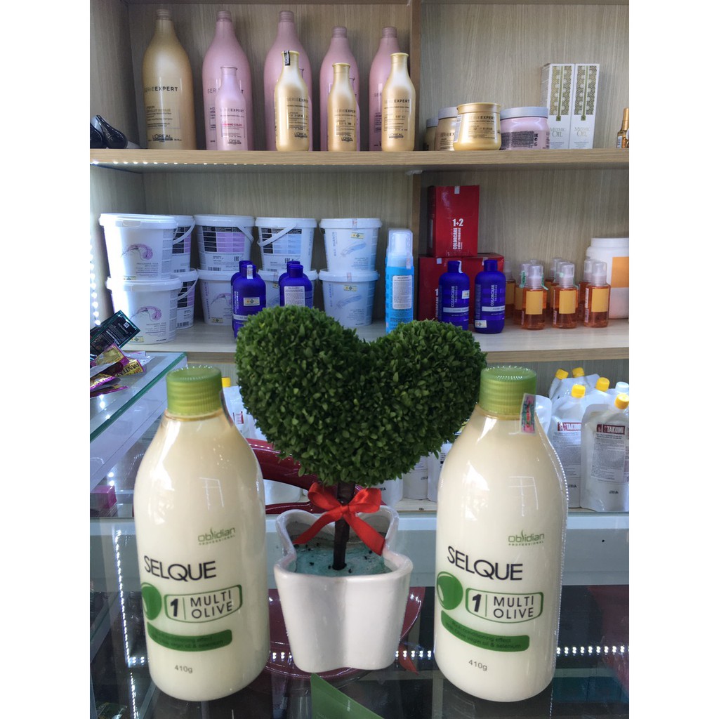 Thuốc uốn lạnh selque olive cao cấp số 1 Obsidian