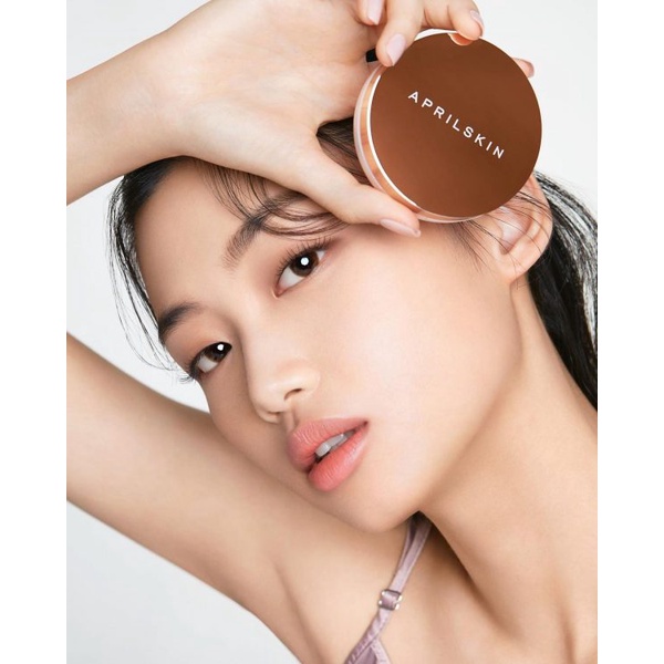 Phấn nước April Skin Magic Snow Fixing Foundation