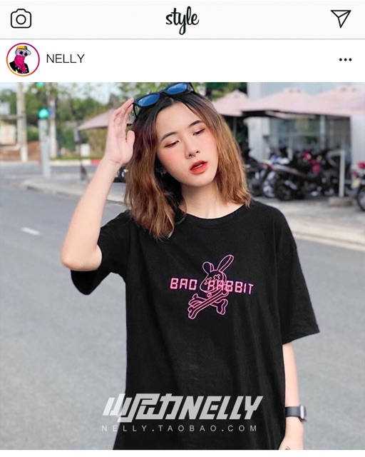Áo phông nelly heybig (có sẵn)