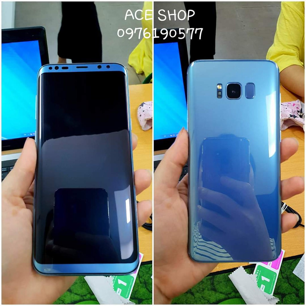 Miếng dán cường lực dẻo Samsung S8/ S8 Plus ( mặt trước + mặt sau ) nhiều màu