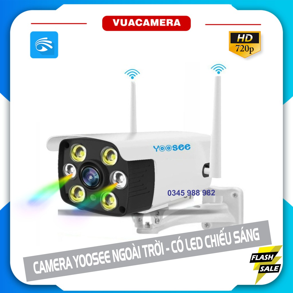 Camera YooSee lắp ngoài trời - Tích hợp đèn led chiếu sáng | BigBuy360 - bigbuy360.vn
