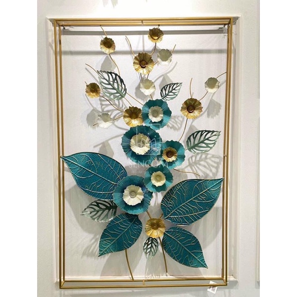 Tranh sắt treo tường, decor trang trí phòng khách hiện đại. Bảo hành 3 năm.