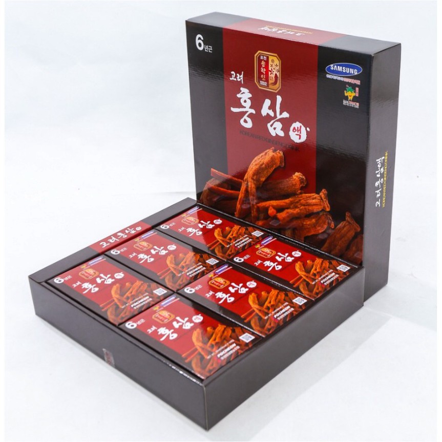 Nước Hồng Sâm POCHEON Hàn Quốc hộp 30 gói * 70ml