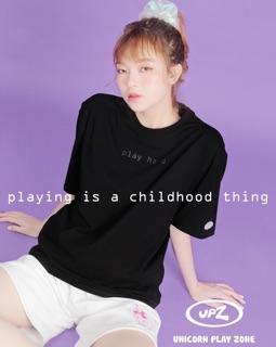 UPZ Áo Thun In Play Hard (2 Màu)