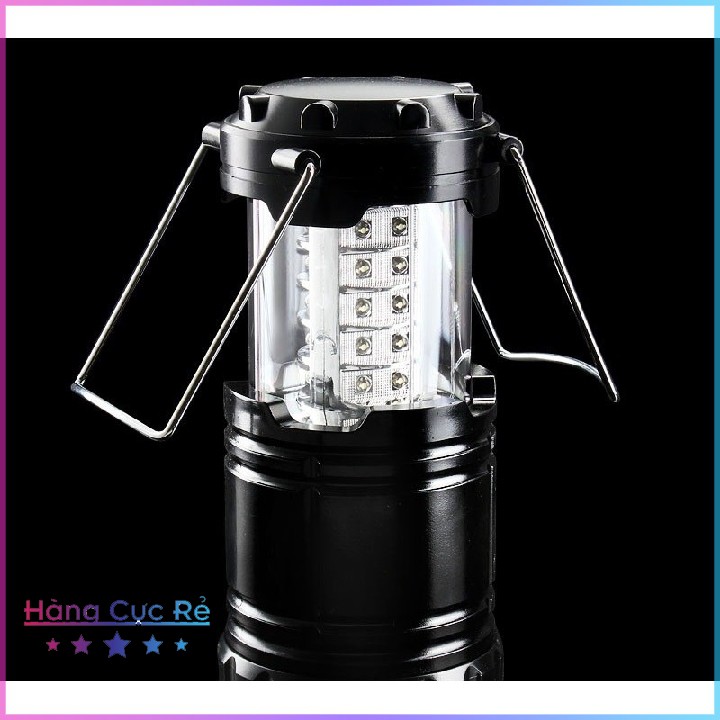 Đèn bão led 30 bóng siêu sáng FREESHIP Đèn dùng pin AAA, vintage style, trang trí, phượt, câu cá-Shop Hàng Cực Rẻ