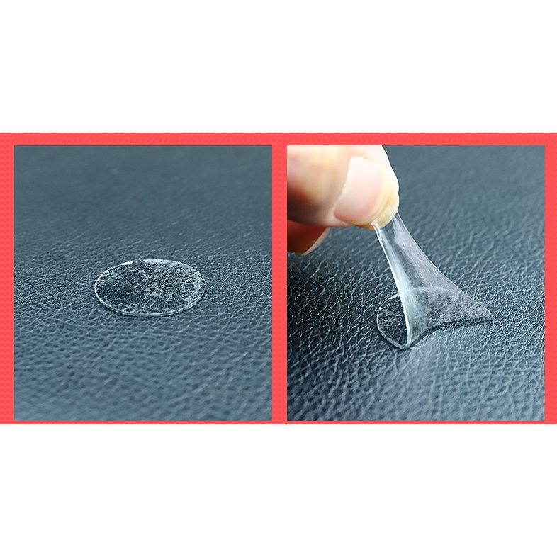 4 miếng dán keo tròn siêu dính 2 mặt 3x3cm
