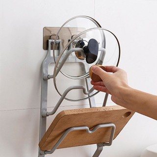 Móc treo nắp nồi & chảo gắn cửa tủ